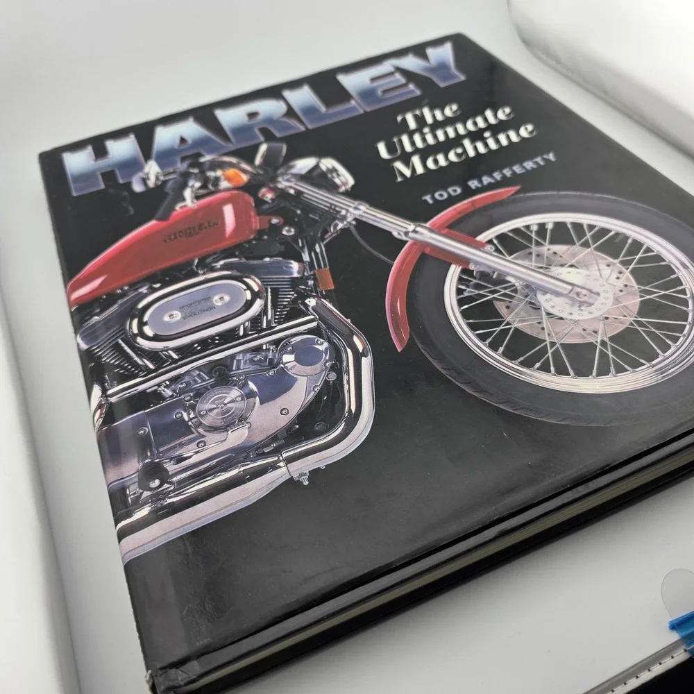 Harley The Ultimate Machine‎ Hardcover Book Tod Rafferty 1994 1999